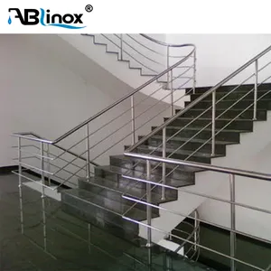 Modernes Treppen handlauf design aus Edelstahl 304