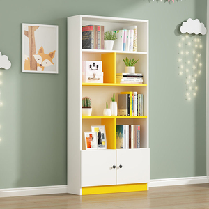 3 lớp cao giá rẻ kệ sách đơn giản kệ sách thiết kế bằng gỗ nội thất phòng ngủ phong cách hiện đại Tủ Sách - Product Image 4