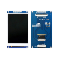Module d'affichage LCD TFT 3,5-4,0 pouces 480x320 SPI Série ILI9488 Écran tactile avec rétroéclairage LED Montage sur carte PCB