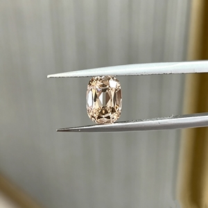 Diamante coltivato in laboratorio sfuso, taglio Old <span class=keywords><strong>Mine</strong></span> ovale a cuscino, colore Champagne, per la creazione di anelli, orecchini, pendenti e gioielli - Product Image 6