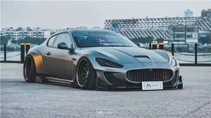 Kit carrosserie large pour Maserati GT Gran Turismo : Améliorations style LB, lèvre avant, diffuseur, spoiler, capot avec carrosserie large - Product Image 4