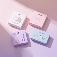 Boîtes en papier haut de gamme personnalisées en usine pour emballage de savon au crayon à lèvres et à sourcils avec impression personnalisée et conception légère