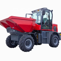 Chargeuse sur pneus compacte 4x4 SRY avec benne de 1m³ et moteur diesel Yunei 37kW haute efficacité