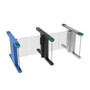 Barrière de vitesse à reconnaissance IA intelligente avec ailes étendues de 1400 mm, ouverture en 0,2 s pour laboratoires de recherche technologique de pointe et centres de données de cybersécurité - Product Image 1