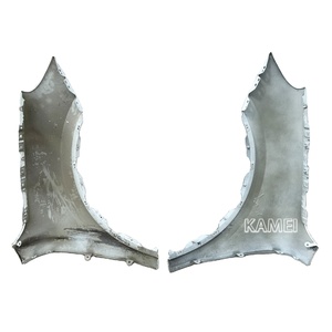 Garde-boue en aluminium de haute qualité d'<span class=keywords><strong>occasion</strong></span> pour Porsche Cayenne 9y0 2018-2023 garde-boue avant L R - Product Image 4