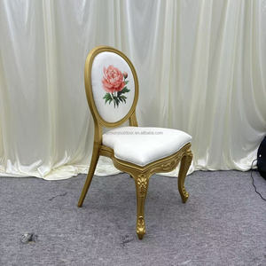 Chaises empilables en bois et résine, design personnalisé, pour salon, hôtel, usage commercial, durables, vente en gros, modèle <span class=keywords><strong>Louis</strong></span>. - Product Image 6