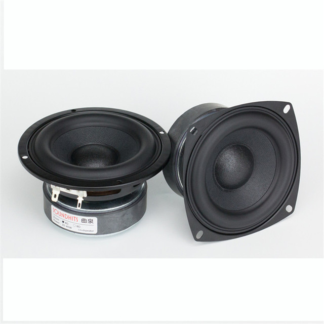 Top End 4 Inch Supper Strong Bass Driver Woofer Subwoofer Transducer Speaker Repair Replacement Parts Raw Bass Speaker Driver