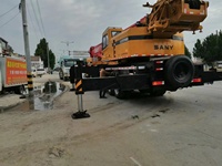Grue mobile sur camion Sany STC900T5 d'occasion de 90 tonnes en promotion – Prix avantageux – Grue mobile chinoise