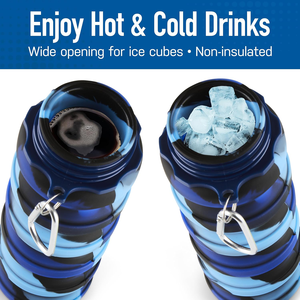 Bouteille d'<span class=keywords><strong>eau</strong></span> pliable en silicone sans BPA, sac coloré, accessoires pour bouteille d'<span class=keywords><strong>eau</strong></span> pour le camping et la randonnée, sans substances nocives - Product Image 5