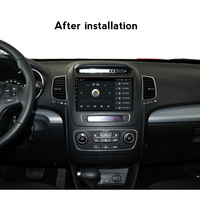 Android 13 CarPlay pour Kia Sorento 2013-2015, écran partagé, navigation GPS, autoradio avec lecteur vidéo
