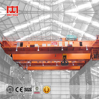 Control de cabina de servicio pesado Vigas dobles Vigas eléctricas 30 Ton 40 Ton 50 Ton Eot Bridge Traveling Overhead Crane 150ton