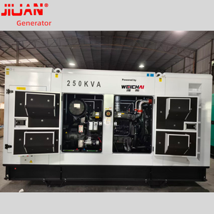 Tiếng ồn thấp Quảng Châu OEM nhà máy được hỗ trợ bởi weichai động cơ diesel wp10d264e200 200Kw 250kva kèm theo loại ba giai đoạn Máy phát điện - Product Image 2