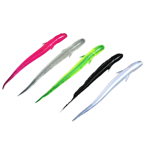 Nouvelle pêche gros longs plastiques souples Loach appât 11cm/3g Tackle Jerkbaits <span class=keywords><strong>Leurre</strong></span> De pêche <span class=keywords><strong>Souple</strong></span> Iscas Pesca pour <span class=keywords><strong>brochet</strong></span> et bar - Product Image 1