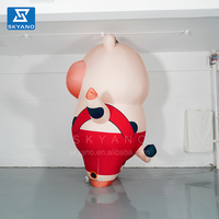Publicité personnalisée Mascotte gonflable Vache gonflable Vache laitière Animal de dessin animé Personnage d'anime