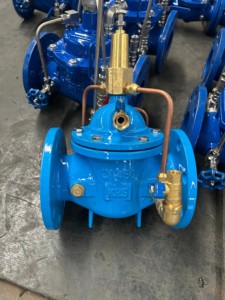 Válvula de Control Hidráulico de Hierro Dúctil de Alta Calidad de 100 mm, 500x, para Aplicaciones Generales de Agua (Alivio/Reducción) - Product Image 2