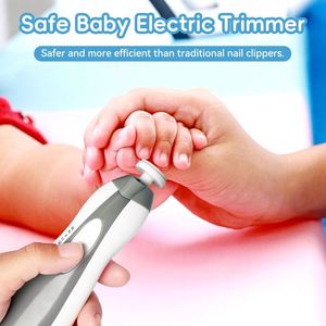 Coupe-ongles électrique pour bébé - Sécurité automatique, sans BPA et testé pour la sécurité, lime à ongles électrique pour bébé, comprend 6 limes. - Product Image 5