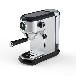 Home Semi-Automatic Stainless Steel Professional Thermo Block Espresso Coffee <b>Machine</b> With Frother - Product Image 1