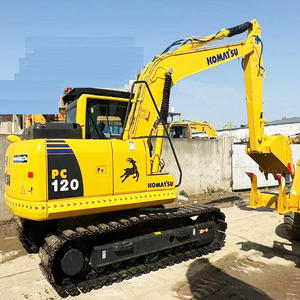 Venta caliente 12Ton Excavator Komatsu Excavadora sobre orugas para la venta Komatsu Excavator PC130 PC120 PC60 PC70 - Product Image 1