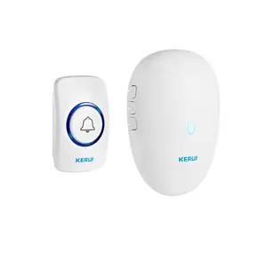 KERUI M521 Waterproof Button Wireless Doorbell Smart Home Doorbell Chime With 57 Music Songs