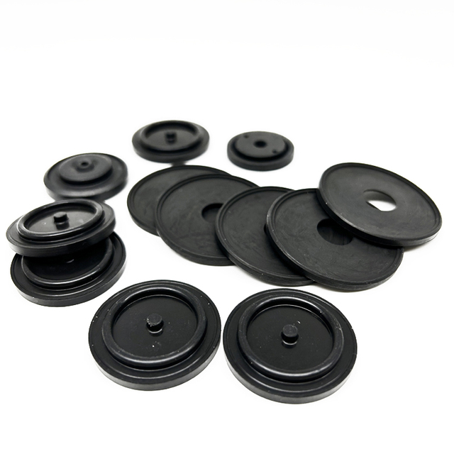 Custom Rubber Valve Diaphragm Reinforced Waterproof Membrane Gasket Seals for Cylinder and Pipeline