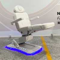 Chaise de table de massage thermique de salon lit de massage cosmétique de beauté faciale réglable électrique