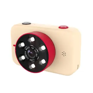 2020 4k 1080p mini real hd мультяшный принт x17 детская камера 2,4 дюйма Цифровая красочная записывающая видео детская игрушечная камера для детей