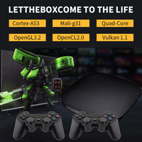 Console de jeu portable Topleo avec manettes, console de jeu mobile rétro classique