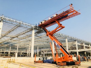 Huaying High Altitude Pressure <b>Tile</b> Equipment Lifting Platform PLC Controlled Crawler Type Electric Lifting Platform - Product Image 6