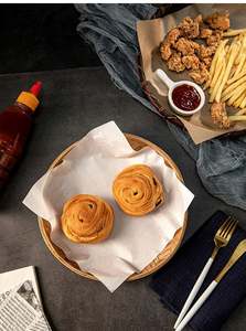 Papel Antigrasa de Grado Alimenticio Impreso Personalizado para Empacar y Envolver Hamburguesas, Pasteles y Otros Alimentos - Product Image 5