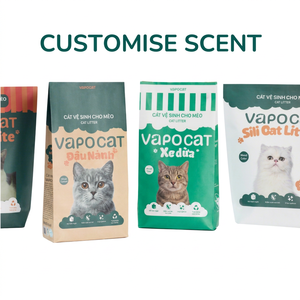 ทรายแมวซิลิกาเจลธรรมชาติ Vapo Cat กลิ่นหอมพิเศษ ควบคุมกลิ่นได้ดี ฝุ่นน้อย รูปทรงกลม 2.5 กก. สำหรับแมวเลี้ยงในบ้าน - Product Image 1