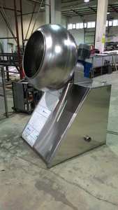 Mélangeur à tambour et à enrobage manuel en acier inoxydable SUISER MAKINE pour les applications de boulangerie et de moulin à farine - Product Image 5