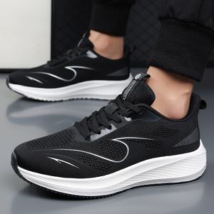 Zapatillas Deportivas para Hombre, Nueva Tendencia de Verano, Malla Transpirable con Cordones, Antideslizantes, para Estudiantes, con Suela Suave y Cómoda - Product Image 3