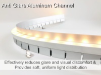 Projecteur mural LED extérieur intelligent CE/BIS RGBW IP67 DC24V flexible 25*26mm, pliable 3D pour hôtels, façades et commerces