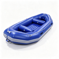 Rafteau gonflable MJK de haute qualité de 11 pieds (335 cm) pour 4 personnes, bateau de dérive stable résistant aux UV, en vente