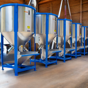 Thép không gỉ Bán hàng nóng xách tay Máy Nông Nghiệp lúa mì gạo Ngô Paddy hạt Thức ăn viên máy để bán - Product Image 1