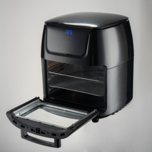 1800W 12L CKD SKD grandi dimensioni friggitrice ad aria all'ingrosso fabbrica di frittura ad aria con Rack Smart Oilless friggitrice forno con finestra di visualizzazione - Product Image 6