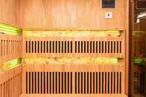 Sauna Eléctrica Moderna de Madera Maciza de Hemlock, Personalizada por el Fabricante, con Certificación SAA, FSC y EMC, con Privacidad, Gimnasio y Infrarrojos Lejanos - Product Image 5
