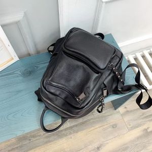 Mochilas de Mujer a la Moda, Mochila Clásica de Cuero Vacuno Genuino, Bolso de Hombro Femenino para Viaje - Product Image 6
