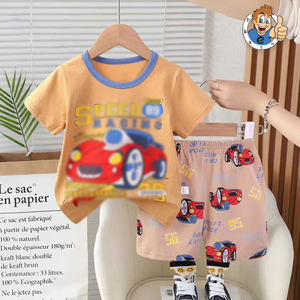 Nouvel ensemble d'é<span class=keywords><strong>t</strong></span>é pour enfants à manches courtes 2025 – Nouveau <span class=keywords><strong>t</strong></span>-<span class=keywords><strong>shirt</strong></span> à manches courtes pour garçon motif dessin animé tendance mode - Product Image 6