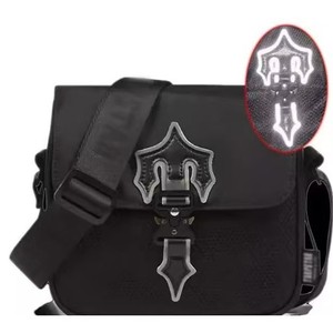<span class=keywords><strong>TRAPSTAR</strong></span> Moda Nueva Bolsa Cruzada Pequeña Cuadrada Unisex de Hombro Único 2025 Otoño Tela Oxford Forro de Poliéster Impermeable - Product Image 2