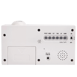 Sinh viên nhà phòng ngủ đồng hồ báo thức với kỹ thuật số LCD nhiệt độ hiển thị điện tử bàn & bảng đồng hồ Chiếu Cảnh báo hiển thị - Product Image 6