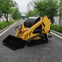 SMT-480 23PS Benzin-Mini-Kompaktlader mit 4-in-1 Schaufel für Landwirtschaft, Garten, Landschaftsbau und Kleinere Hofprojekte