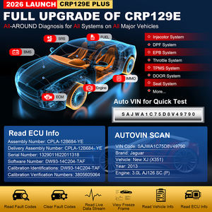 Outil de diagnostic complet du système CRP129E PLUS LAUNCH OBD2 12V, lecteur de codes de panne du moteur automobile, 8 fonctions spéciales - Product Image 2