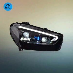 Version haut <span class=keywords><strong>de</strong></span> gamme 2022-2024 pour Mercedes-Benz Classe C W206 C200 C260 12V, nouveau bloc optique avec <span class=keywords><strong>feux</strong></span> <span class=keywords><strong>de</strong></span> <span class=keywords><strong>jour</strong></span> à LED - Product Image 2