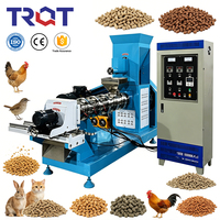 Machine à granulés d'aliments pour animaux à petite échelle pour usage domestique et agricole, extrudeuse d'aliments flottants pour poissons et volailles