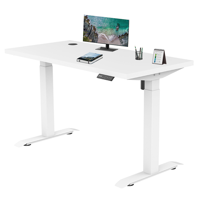 Economical Office Furniture Automatic Electric Height Adjustable Standing Desk Sit Stand Desk
