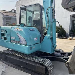 Excavadora de Cadenas Kobelco SK60 Usada de Buena Calidad, 6 Toneladas, Motor Yanmar Mini, Modelo 2024, Origen Japón - Product Image 1