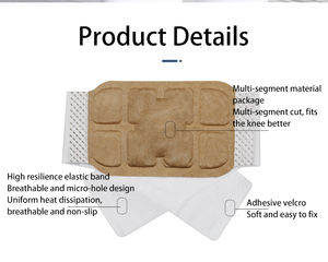 Altamente popular almacén de EE. UU. Compresa caliente parche Lumbar OEM ODM disponible yeso chino productos calientes parche lumbar - Product Image 2