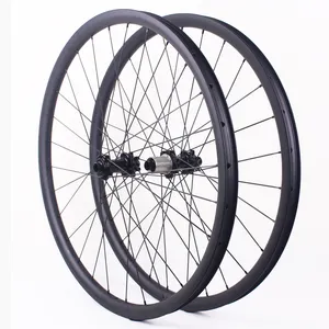 100% Toray T700/T800 Carbon Mtb Velgen 29 "Mtb Fiets Wiel 20Mm Diepte Haakjesloze Mountainbike velgen Met 24 Diepte 37Mm Breedte