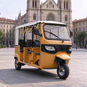 Nuovo Tuk Tuk Elettrico 2026 per il Sud-est Asiatico, Omologato EEC COC CE, 72V120AH, 4 Passeggeri, Autonomia 130-140km, Benvenuto OEM - Product Image 2